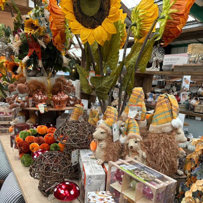 Autumn decorations and homewares